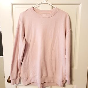 Aerie pale pink sweatshirt